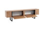 Nordure Mueble para TV Serenity - Pino Atlántico y Negro